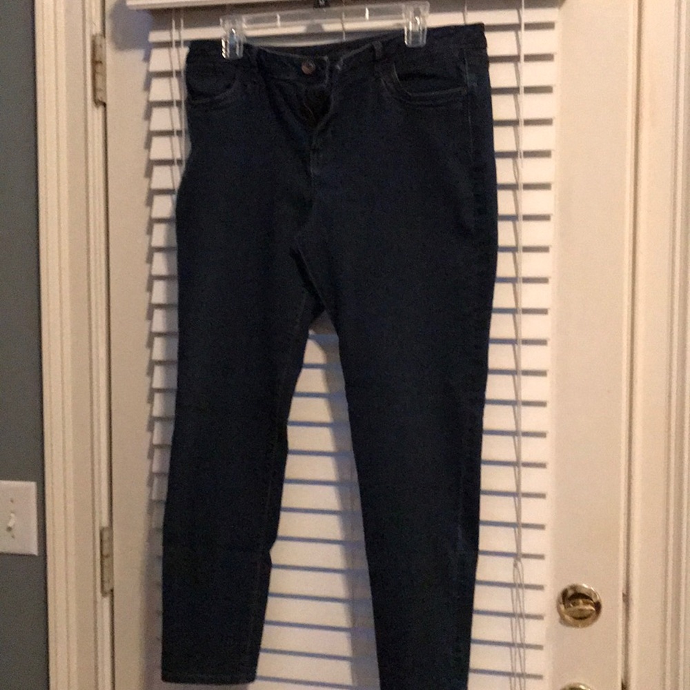 Simply Vera blue ankle skinny jeans